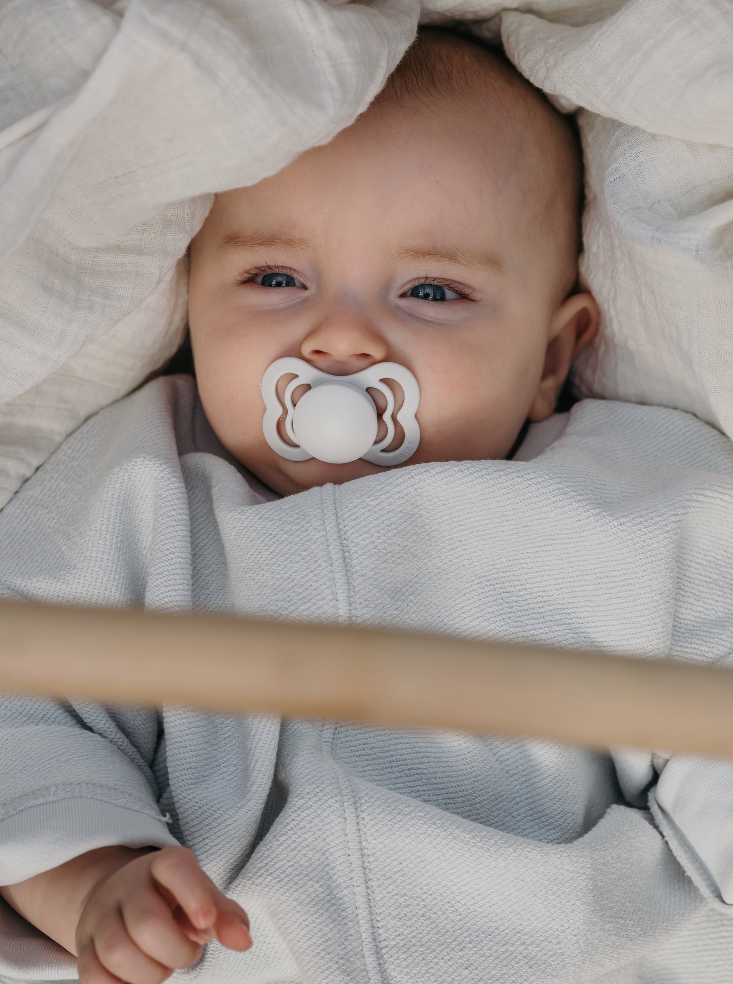 BIBS SUPREME 2 PACK SILICONE S1 SAGE GLO