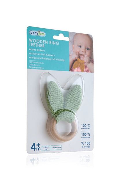BabyJem Wooden Ring Teether