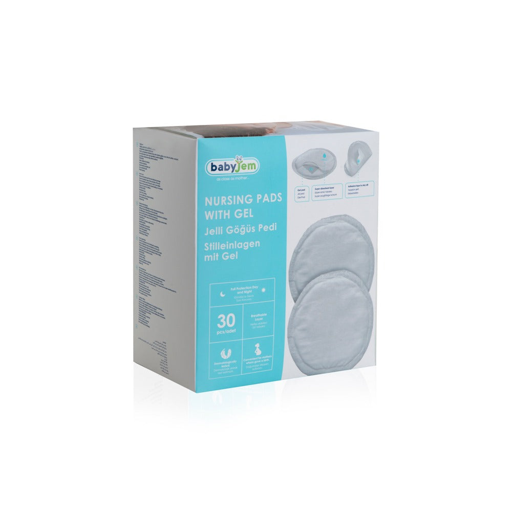 BabyJem Nursing Pads with Gel (30 Count)