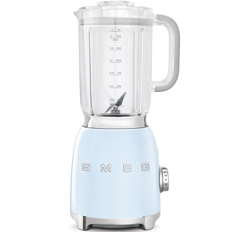 Smeg BLF01PBEU Blender Pastel Blue 800W 4 Speed