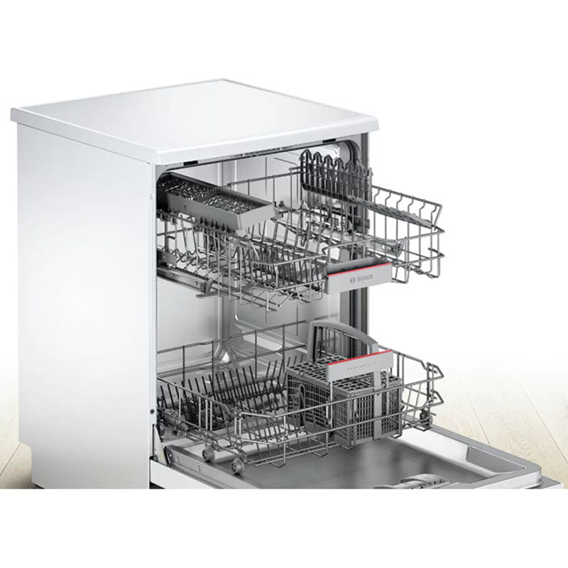 Bosch SMS46JW10Q Serie | 4 Free-Standing Dishwasher 60 cm White