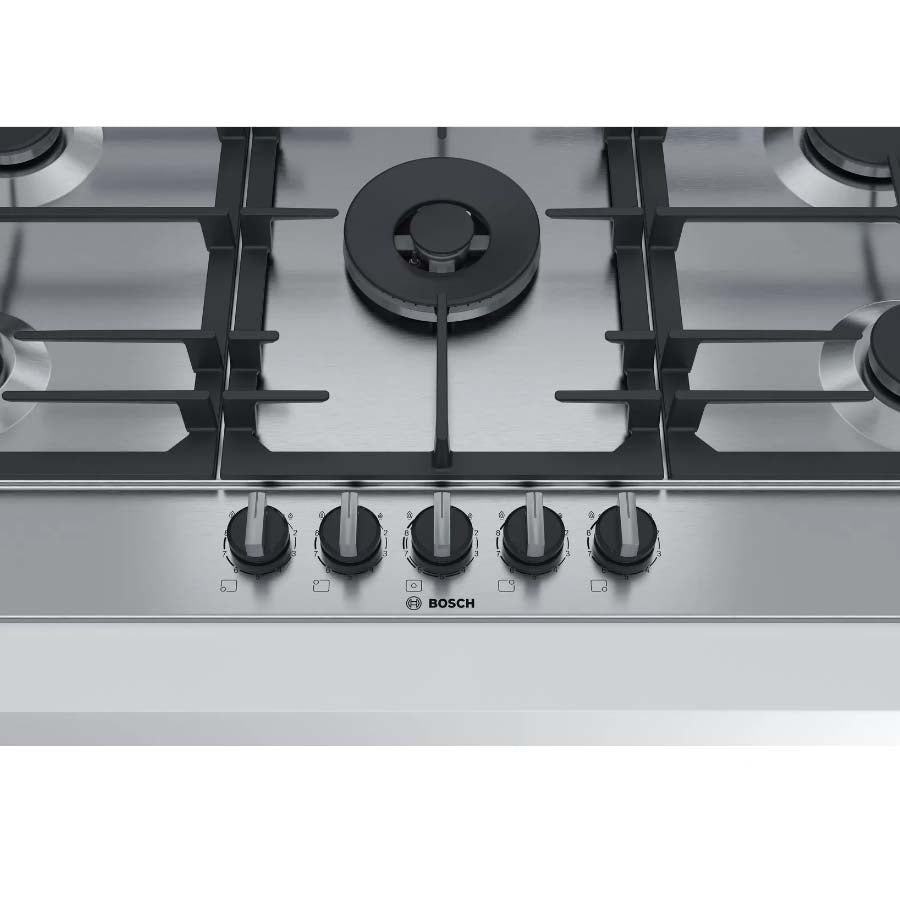 Bosch PCR9A5B90M 6 Gas Hob 90 cm Stainless Steel