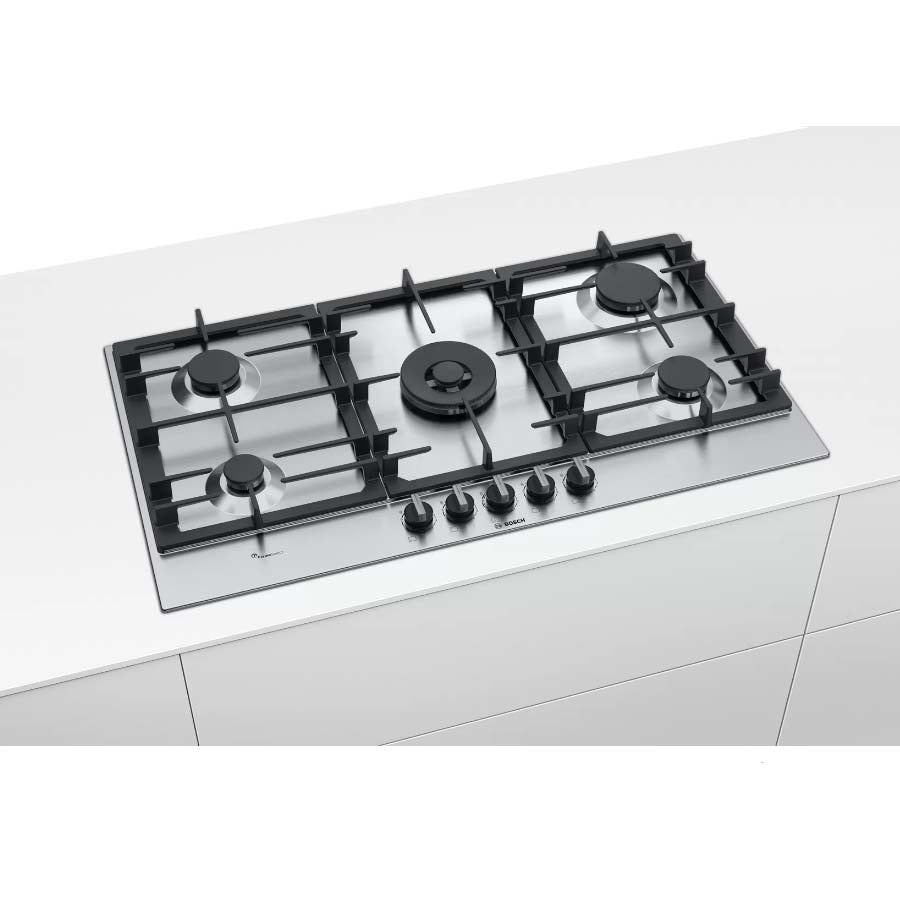 Bosch PCR9A5B90M 6 Gas Hob 90 cm Stainless Steel