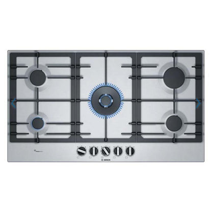 Bosch PCR9A5B90M 6 Gas Hob 90 cm Stainless Steel