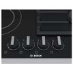 Bosch PRY6A6B70Q 8 Gas & Electric Hob 60 cm Ceramic, Black