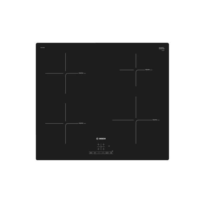 Bosch 4 Induction Hob 60 cm Black, Surface Mount Without Frame