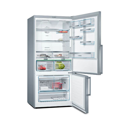 Bosch KGN86AI30U Serie | 6 Free-Standing Fridge-Freezer With Freezer At Bottom 186 x 86 cm Stainless Steel With Anti-Fingerprint