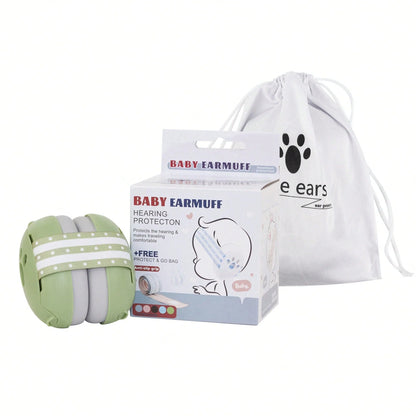 Baby Earmuff Hearing Protection - (Green)