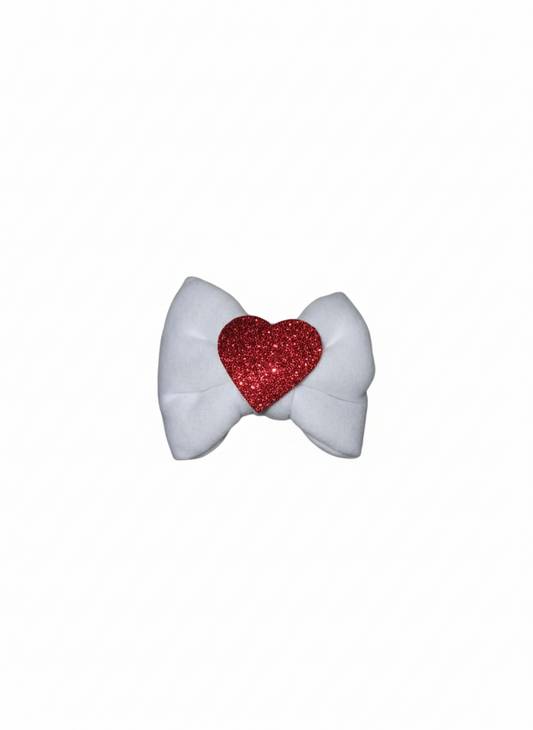 Sparkling Heart Baby Headband – Soft Elastic Comfort