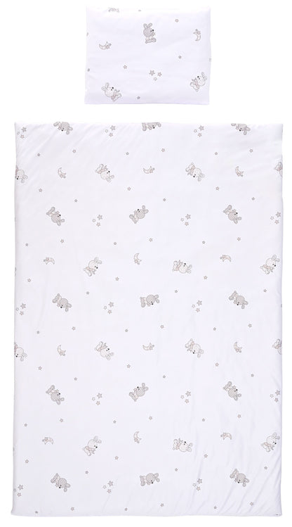 Cosy Little Rabbits grey 3-piece sleep set