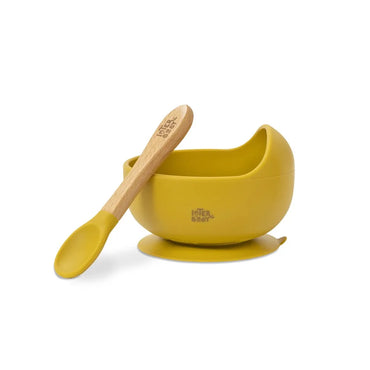 Silicone Suction Bowl & Spoon Set