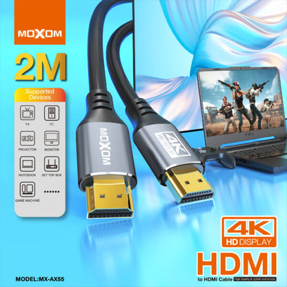 Moxom HDMI To HDMI Cable 4K HD Display 2M MX-AX55