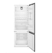 Smeg C875TNE Combi Fridge-Freezer Built-in 70 cm