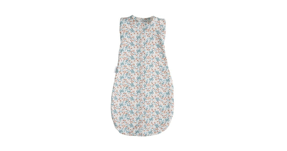 Sleeveless Organic Floral Baby Sleeping Bag