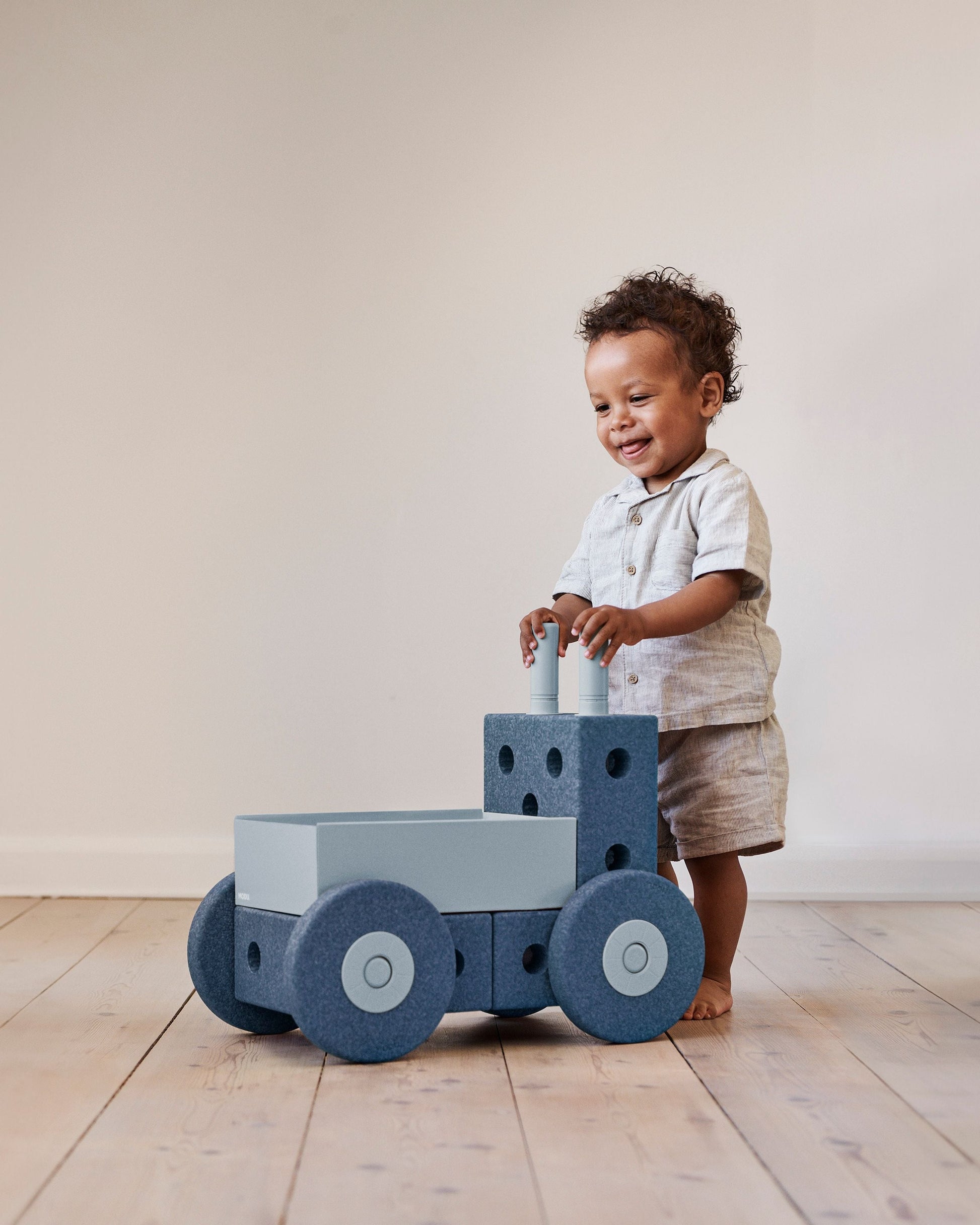 MODU 3-in-1 Baby Walker- Deep Blue / Sky Blue