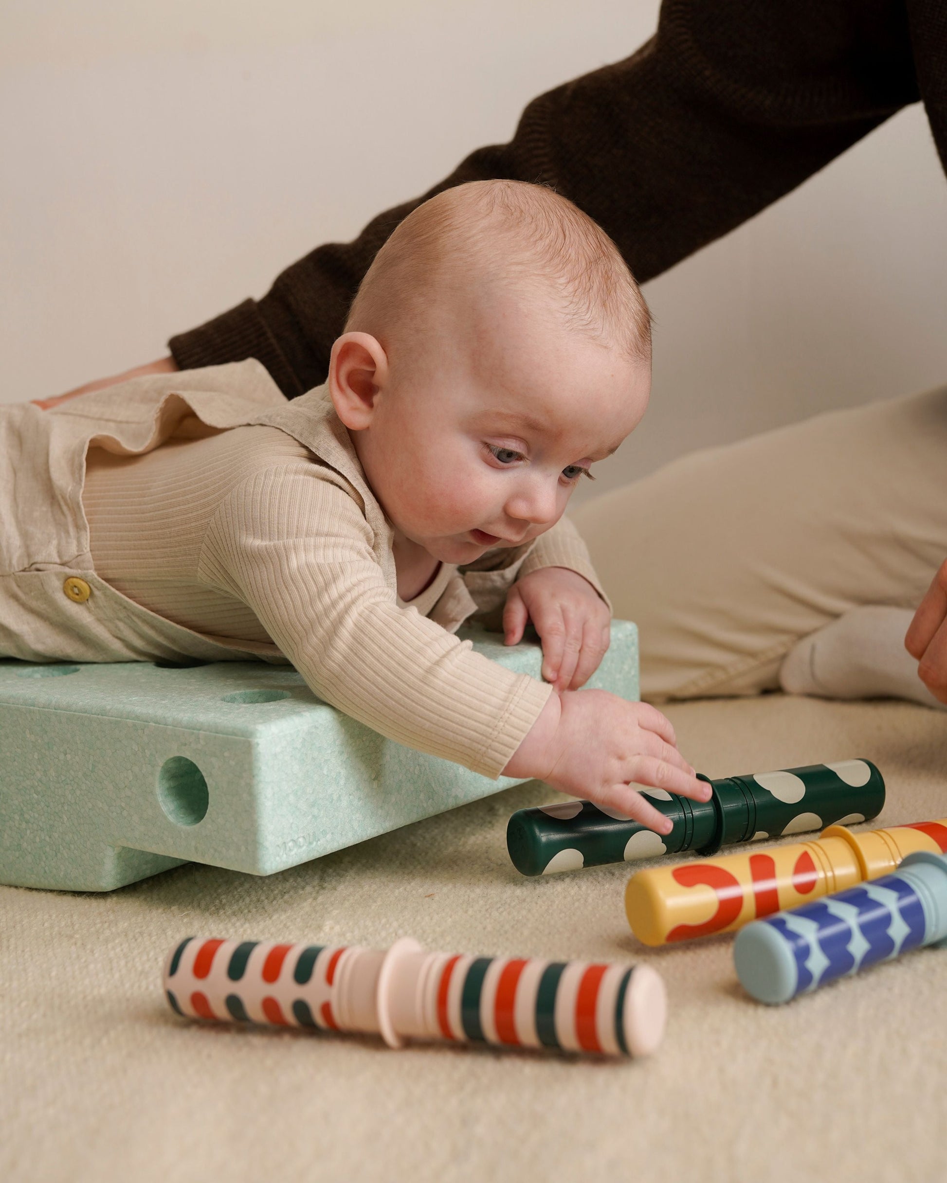 MODU Baby Activity Set - Ocean Mint / Forest Green