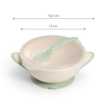 suction cup and spoon