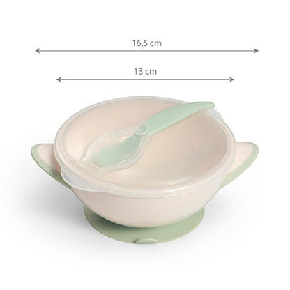 suction cup and spoon