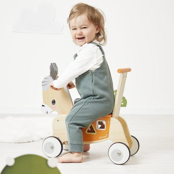 Wooden donkey carrier