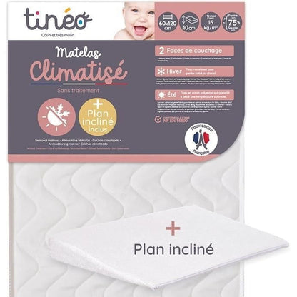 Tineo 2-Sided Climatisé Mattress 60x120