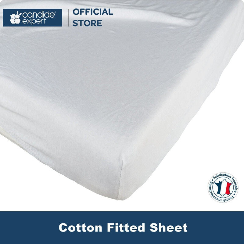 Expert Cotton Fitted Sheet Grey