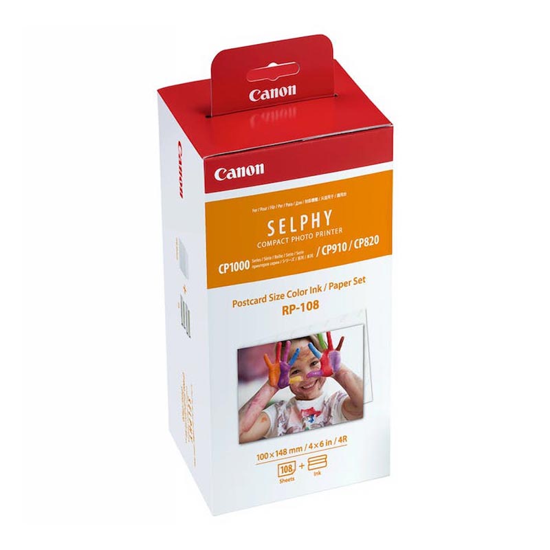 Canon RP-108 Color Ink/Paper Set,