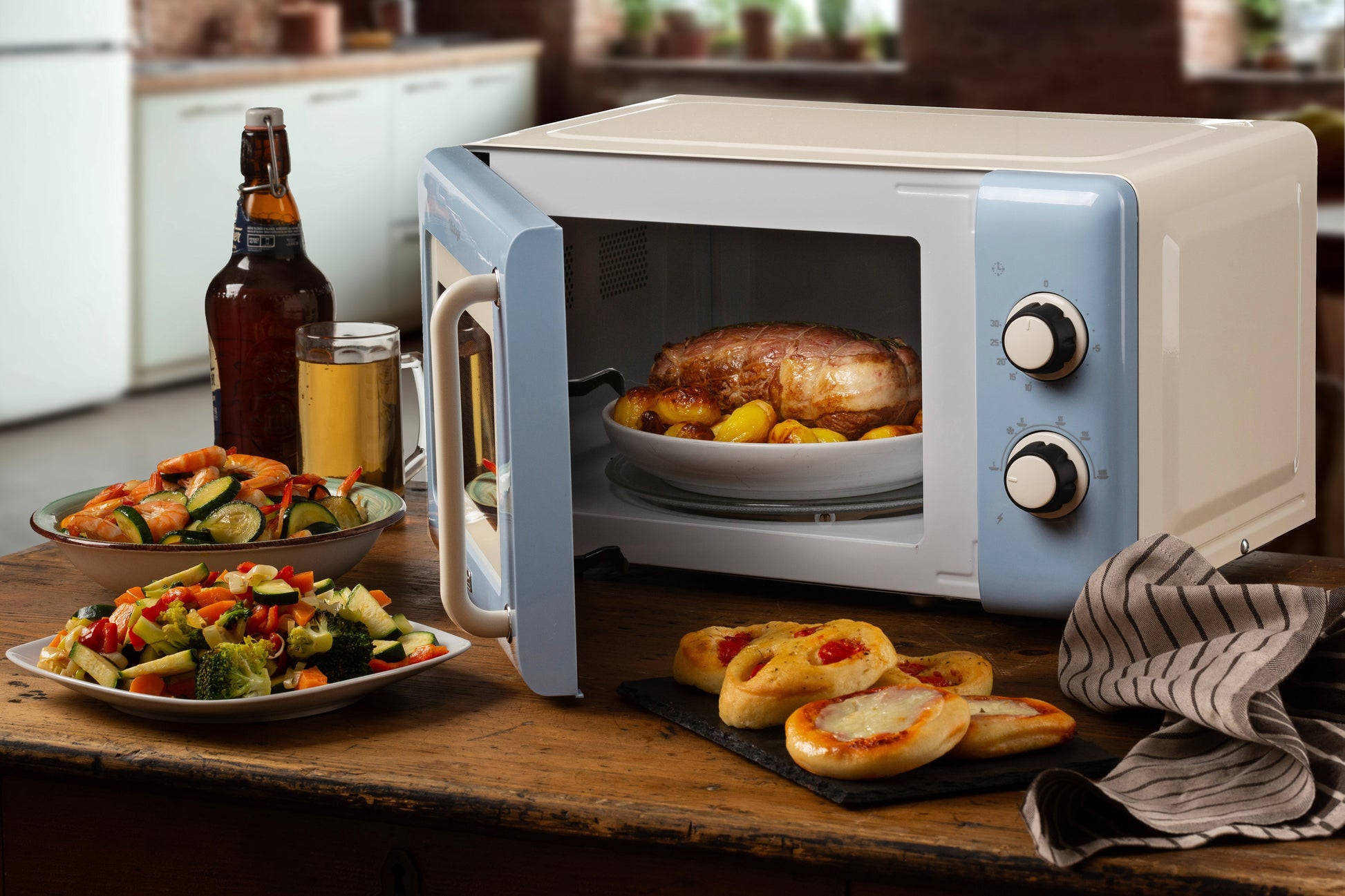 Microwave Oven 20L Vintage