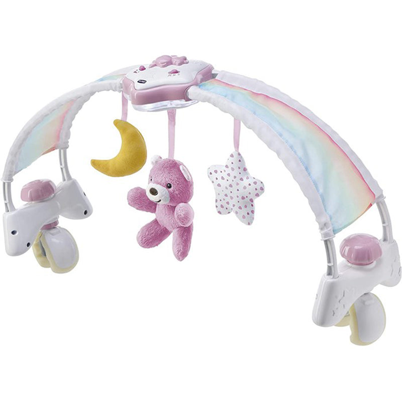 Chicco 10473.00 Rainbow sky bed arch French – English