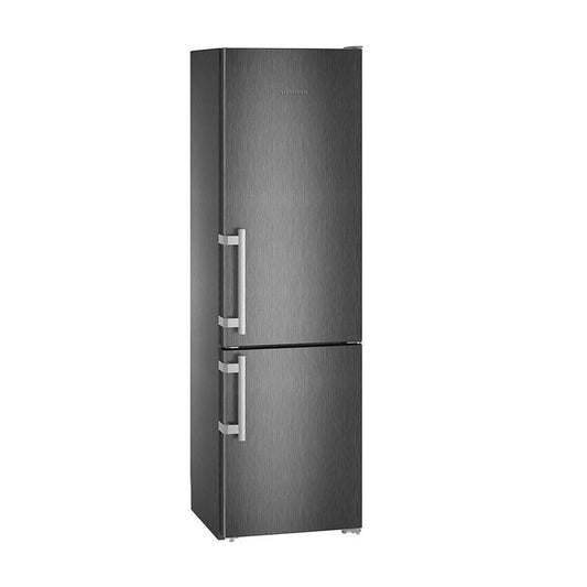 Liebherr CNbs 4015 Comfort Fridge Freezer No Frost 60cm Black Steel