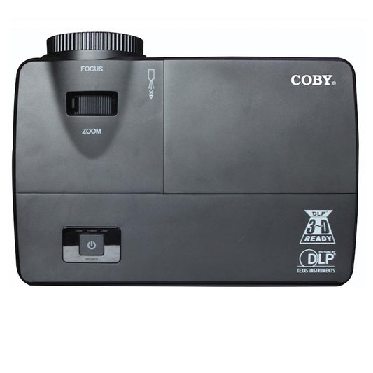 Coby CPT809 DLP Projector with Image size 30″ – 300″ & Projection distance 1.4m – 12m