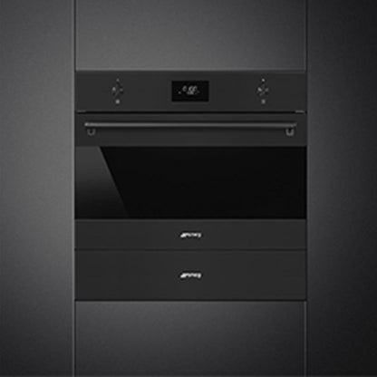 Smeg CPR315N Warming Drawer Black Matt 15cm