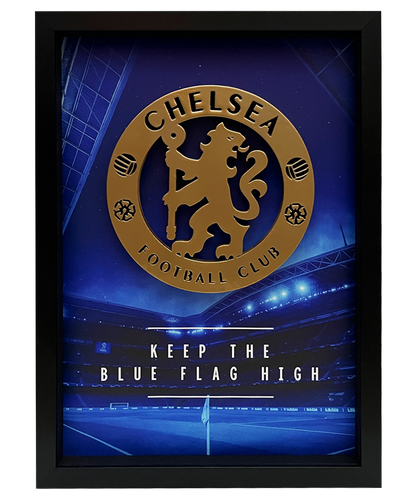 Chelsea Frame WIth 3D-printed Logo