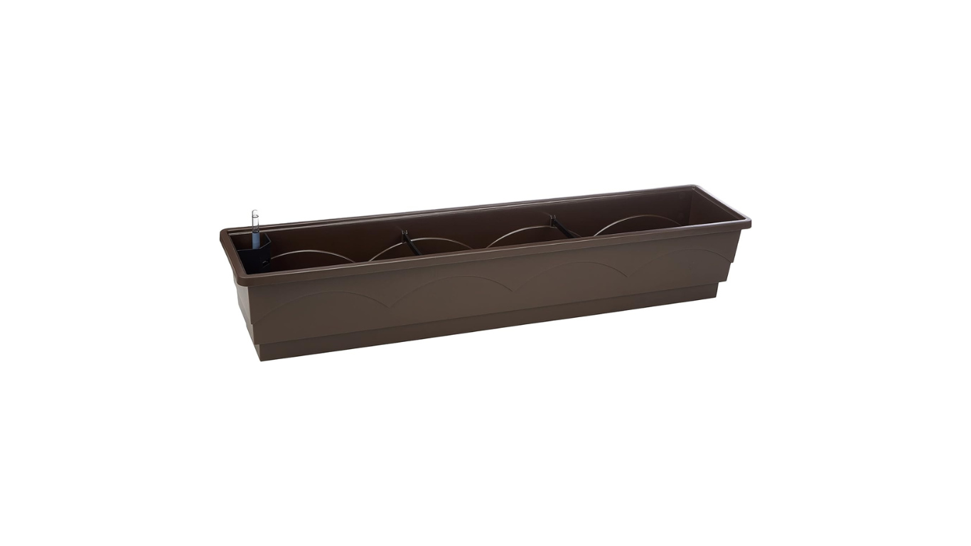 Emsa 501833 flower Pot 100 cm Brown LAGO AQUA COMFORT