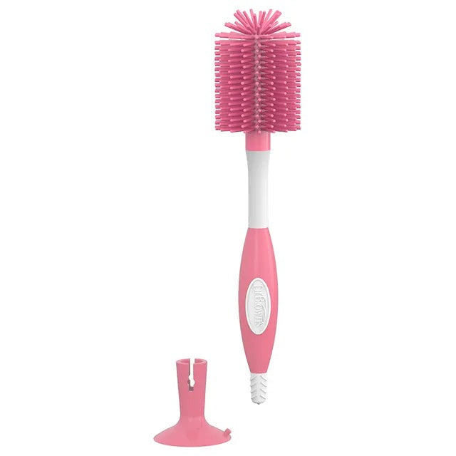 Soft Touch Bottle Brush Pink
