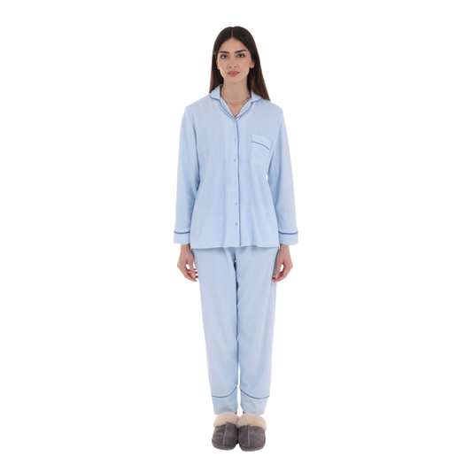 Cosset Loungewear Moments Mommy & Me Loungewear Set – Blue " Large"