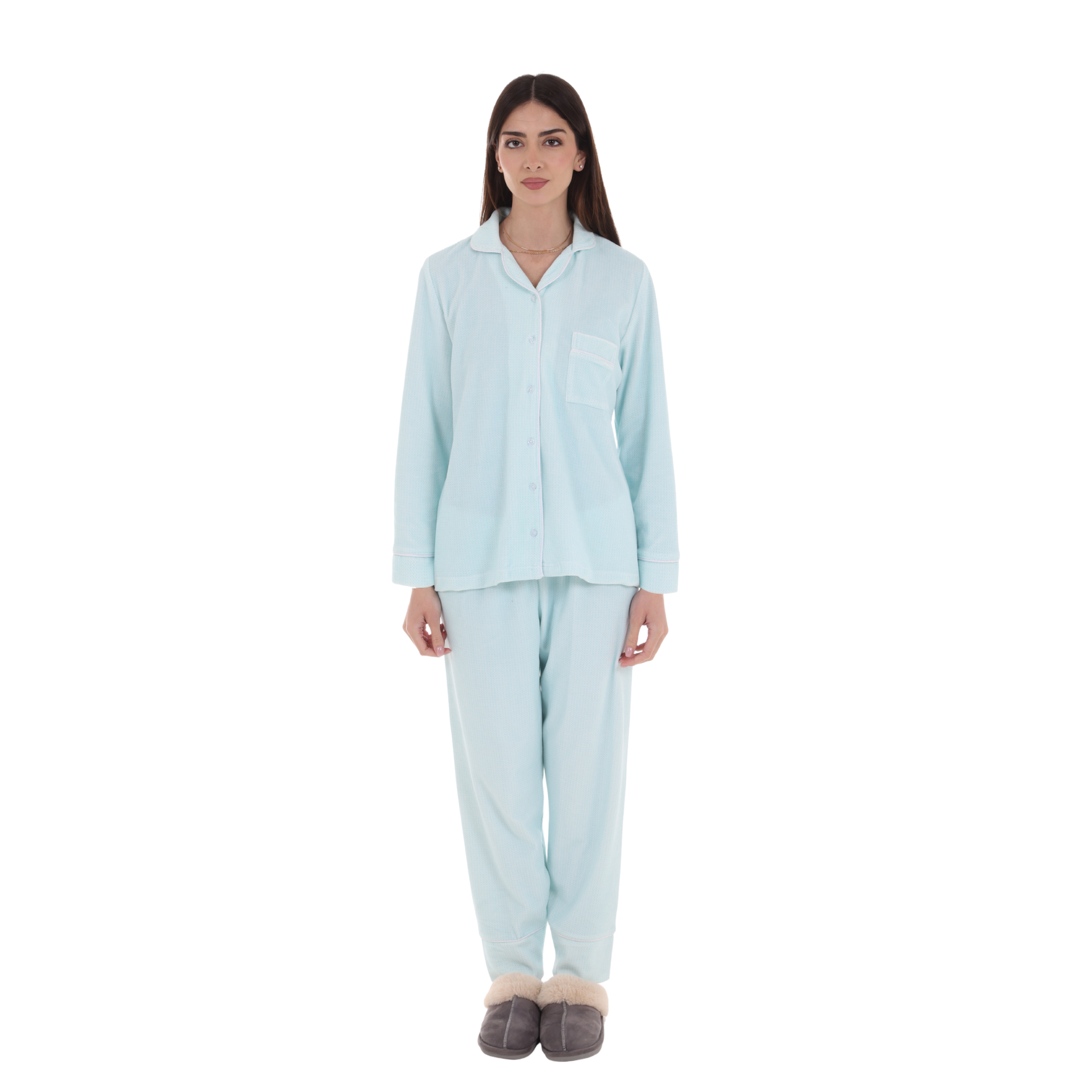 Cosset Loungewear Moments Mommy & Me Loungewear Set – Green "Medium"