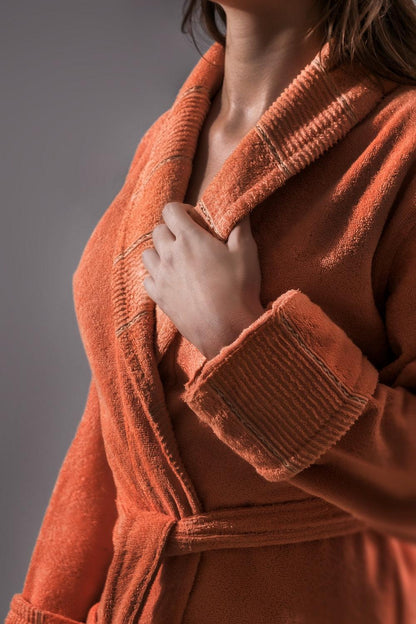 Carmine Robe Desert Extra Soft Unisex  Bathrobe