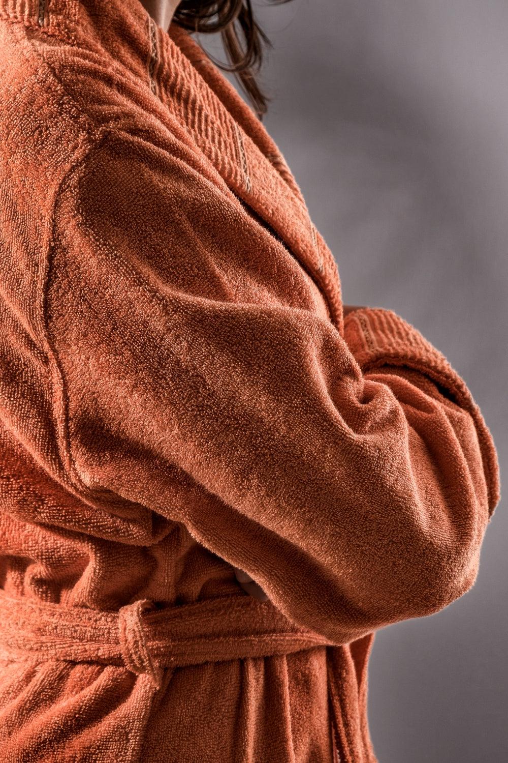 Carmine Robe Desert Extra Soft Unisex  Bathrobe