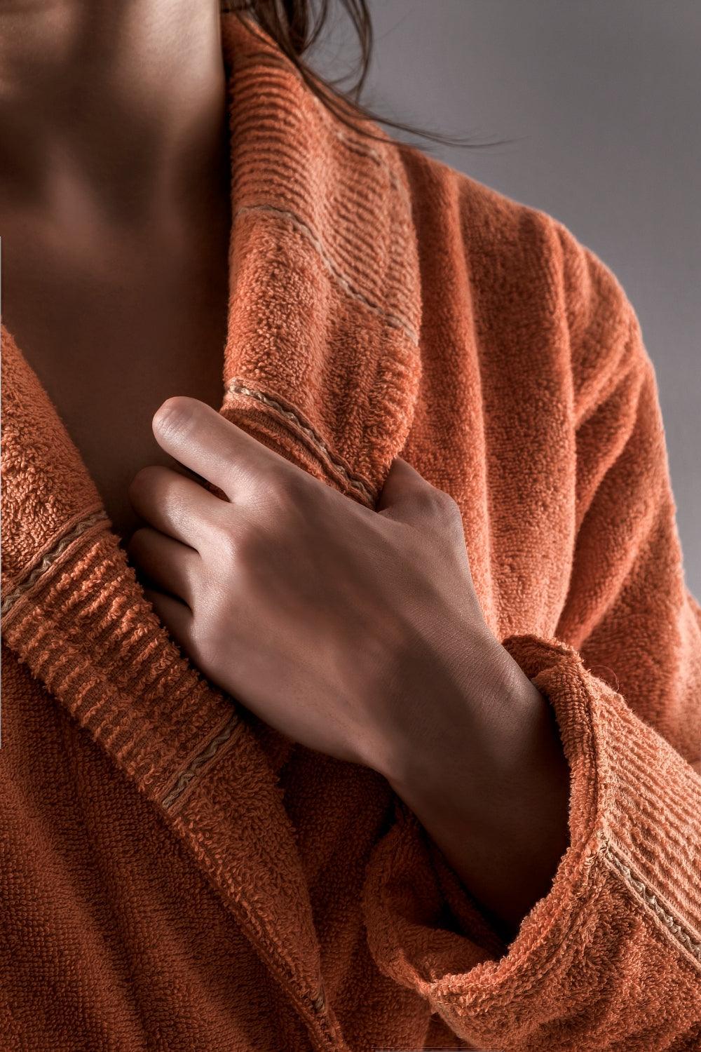 Carmine Robe Desert Extra Soft Unisex  Bathrobe