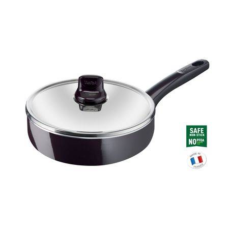 Tefal D5223382 G6 Resist Intense – Sautepan 26cm + Glass Lid