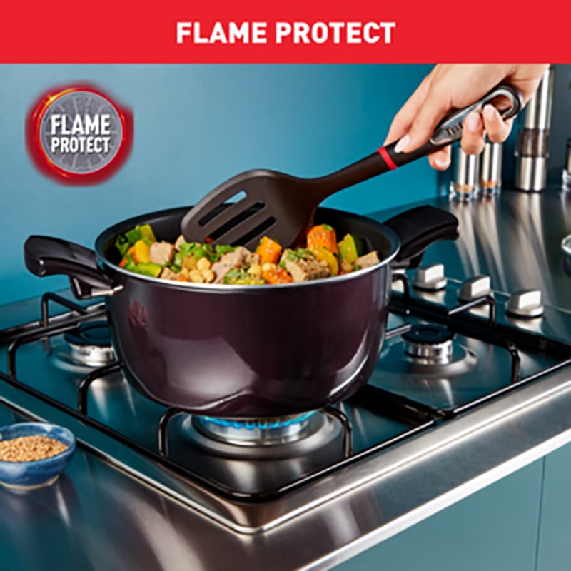 Tefal D5224682 Resist Intense – Stewpot 24cm + Glass Lid