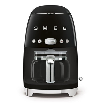 Smeg DCF02BLEU Drip Coffee Machine 1.4L Black