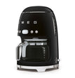 Smeg DCF02BLEU Drip Coffee Machine 1.4L Black