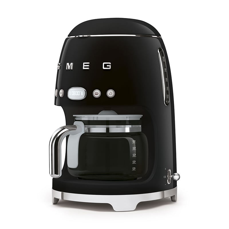 Smeg DCF02BLEU Drip Coffee Machine 1.4L Black