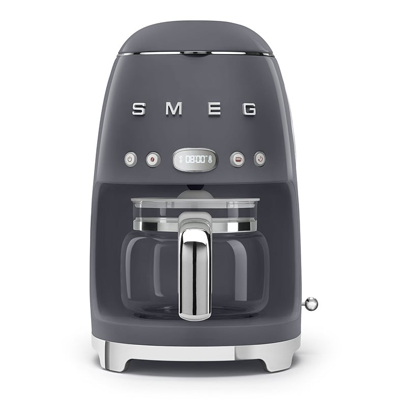 Smeg DCF02GREU Drip Coffee Machine 1.4L Slate Grey