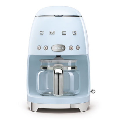 Smeg DCF02PBEU Drip Coffee Machine 1.4L Pastel Blue