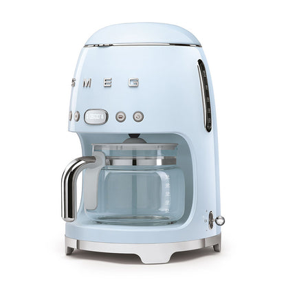 Smeg DCF02PBEU Drip Coffee Machine 1.4L Pastel Blue