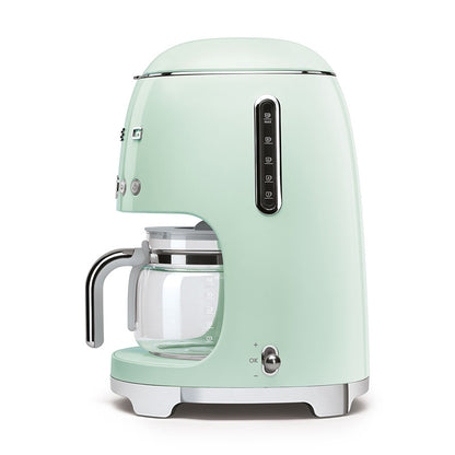 Smeg DCF02PGEU Drip Coffee Machine 1.4L Pastel Green