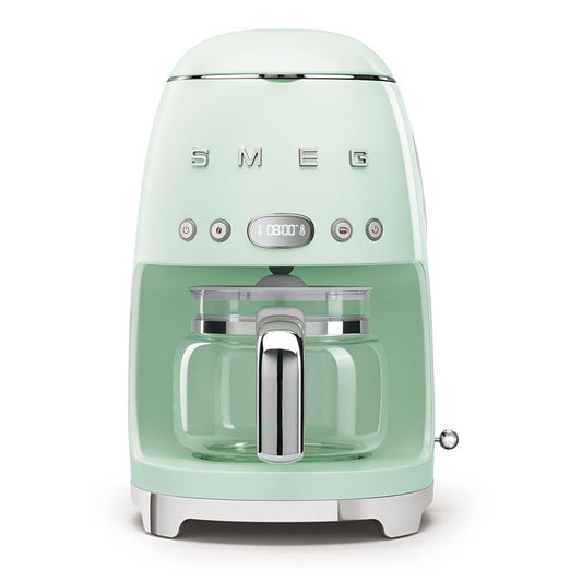 Smeg DCF02PGEU Drip Coffee Machine 1.4L Pastel Green