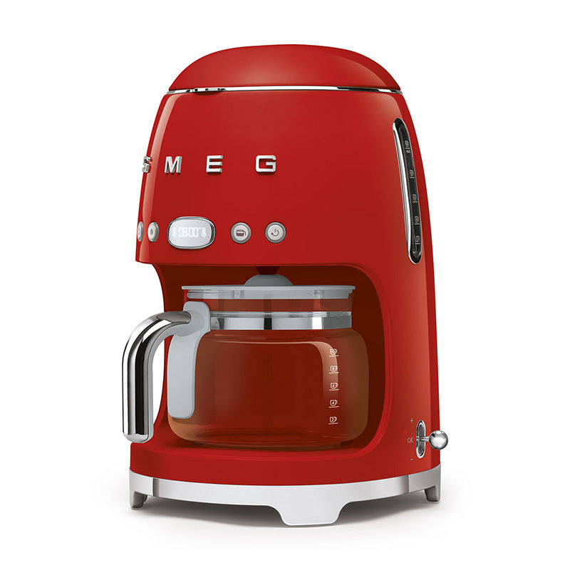 Smeg DCF02RDEU Drip Coffee Machine 1.4L Red